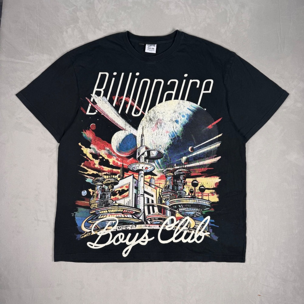 Modern Mens Billionaire Boys Club Space City Graphic Streetwear Tee XXL